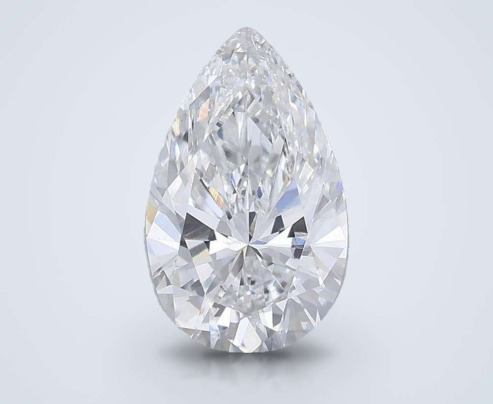 0.80 Carat Pear Lab Diamond