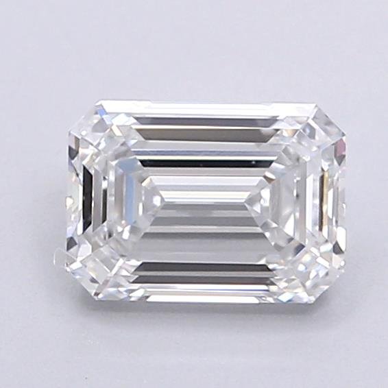 0.93ct D VS1 Rare Carat Ideal Cut Emerald Lab Grown Diamond