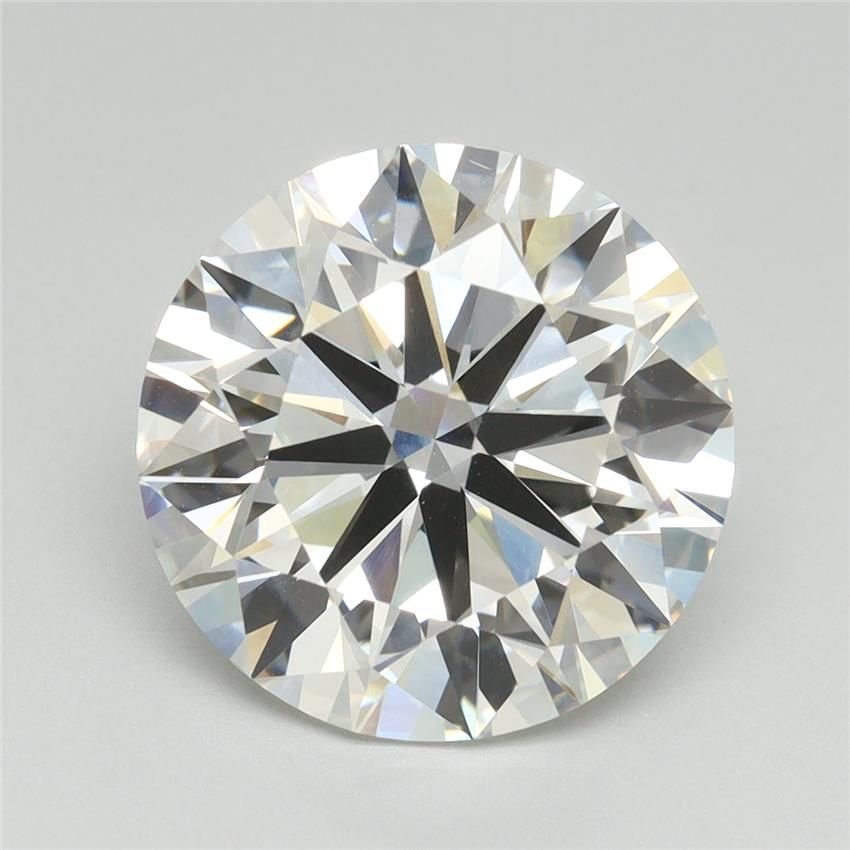 6.04ct F VS1 Rare Carat Ideal Cut Round Lab Grown Diamond