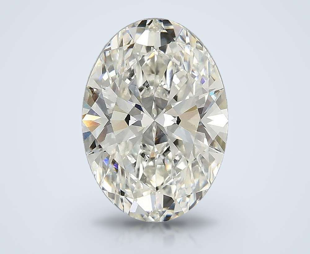 2.58 Carat Oval Lab Diamond