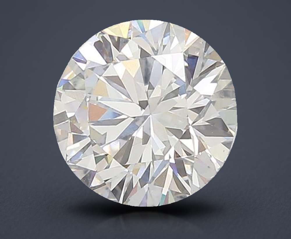 2.82 Carat Round Lab Diamond