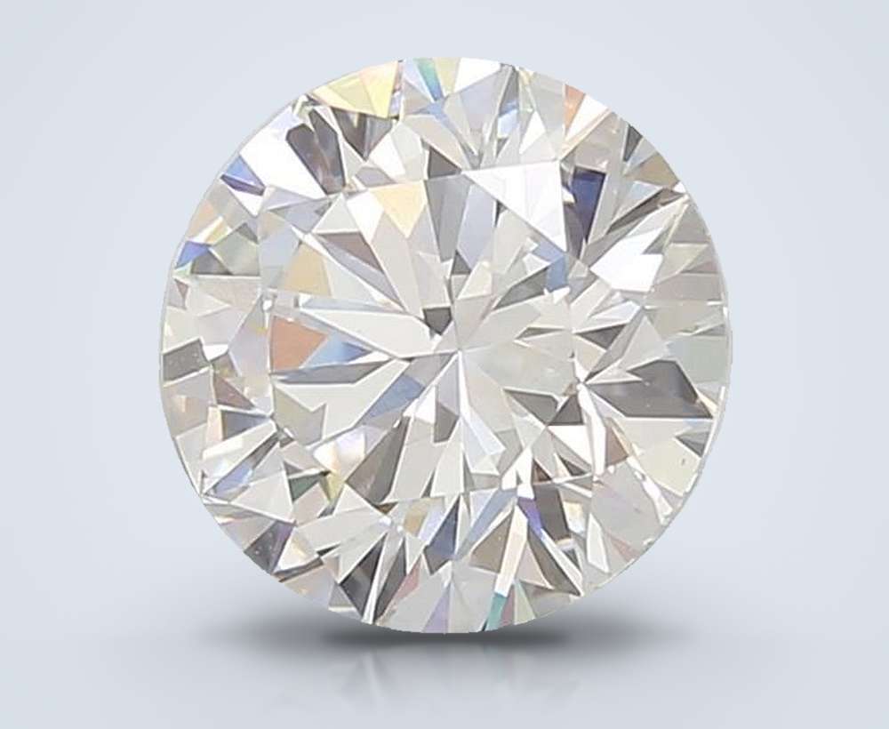 2.82 Carat Round Lab Diamond