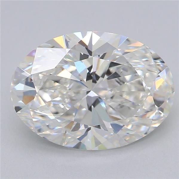 2.06ct F VS1 Rare Carat Ideal Cut Oval Lab Grown Diamond