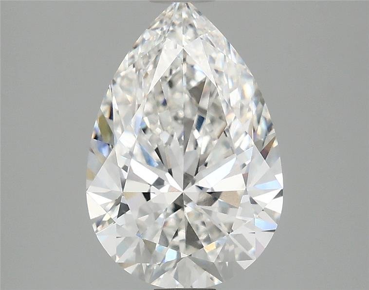 2.67 Carat Pear Lab Diamond