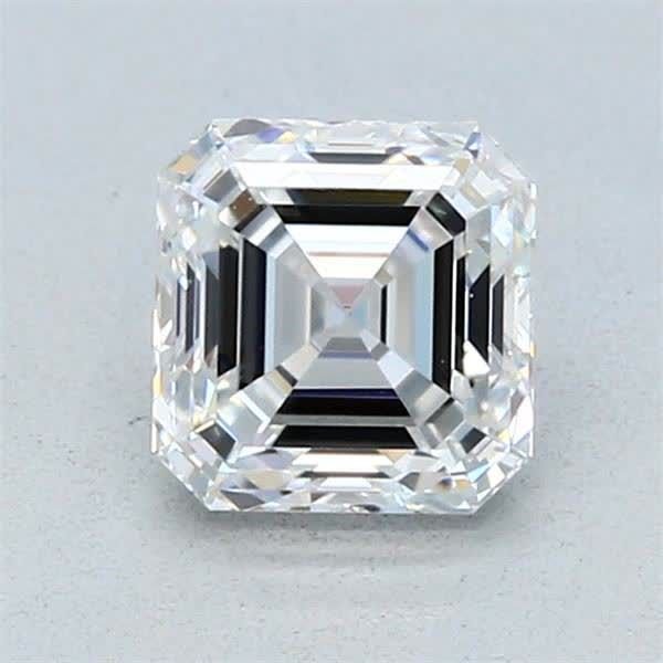 1.21ct E VS1 Rare Carat Ideal Cut Asscher Diamond