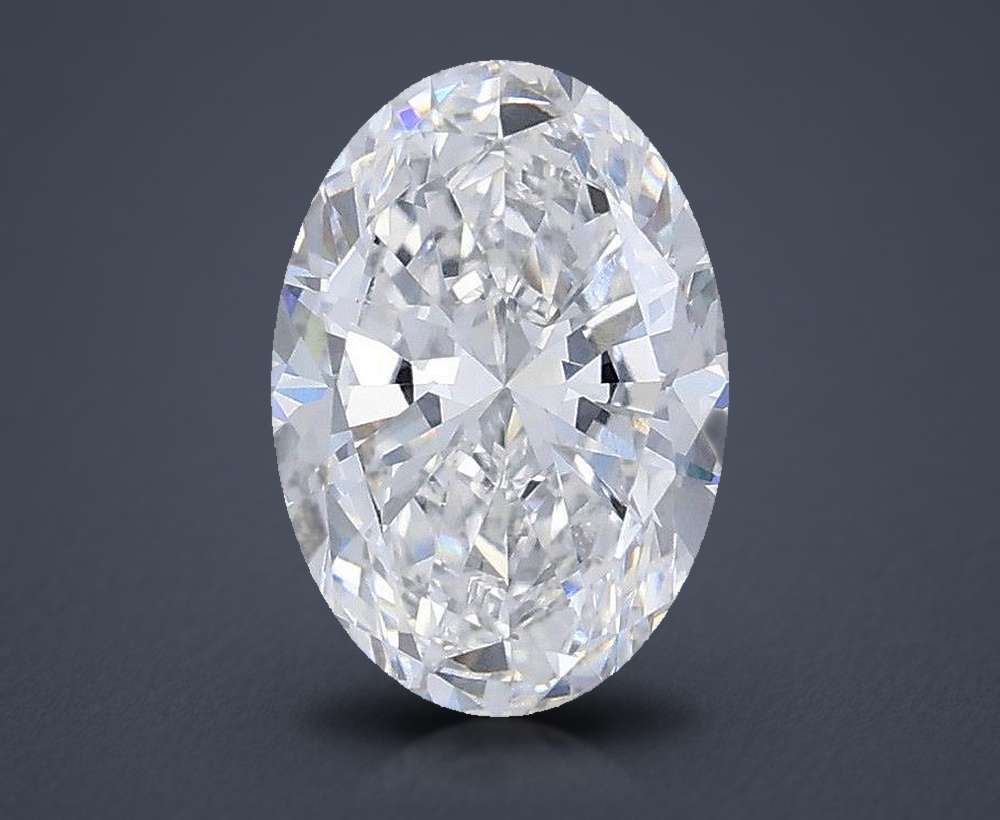 0.80 Carat Oval Lab Diamond