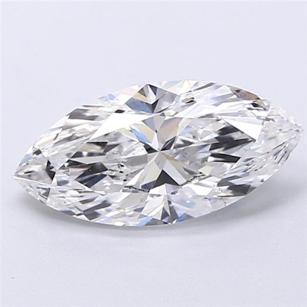 1.00ct E VS2 Rare Carat Ideal Cut Marquise Lab Grown Diamond