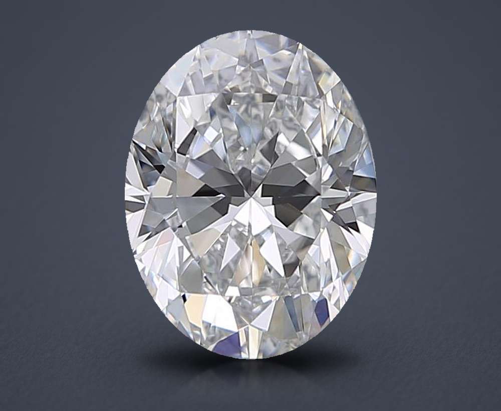 1.50 Carat Oval Natural Diamond