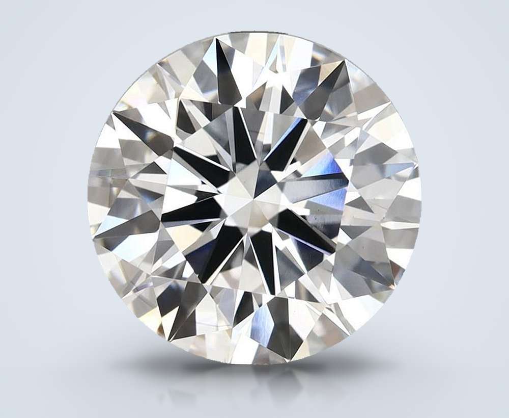 5.70 Carat Round Lab Diamond