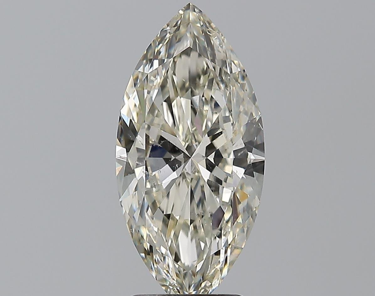 2.60ct K SI2 Rare Carat Ideal Cut Marquise Diamond