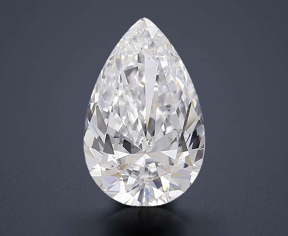 0.72 Carat Pear Lab Diamond