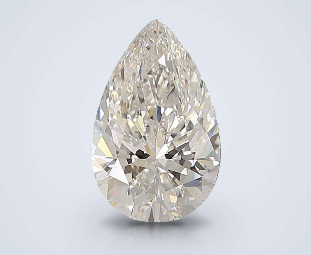 1.55 Carat Pear Lab Diamond