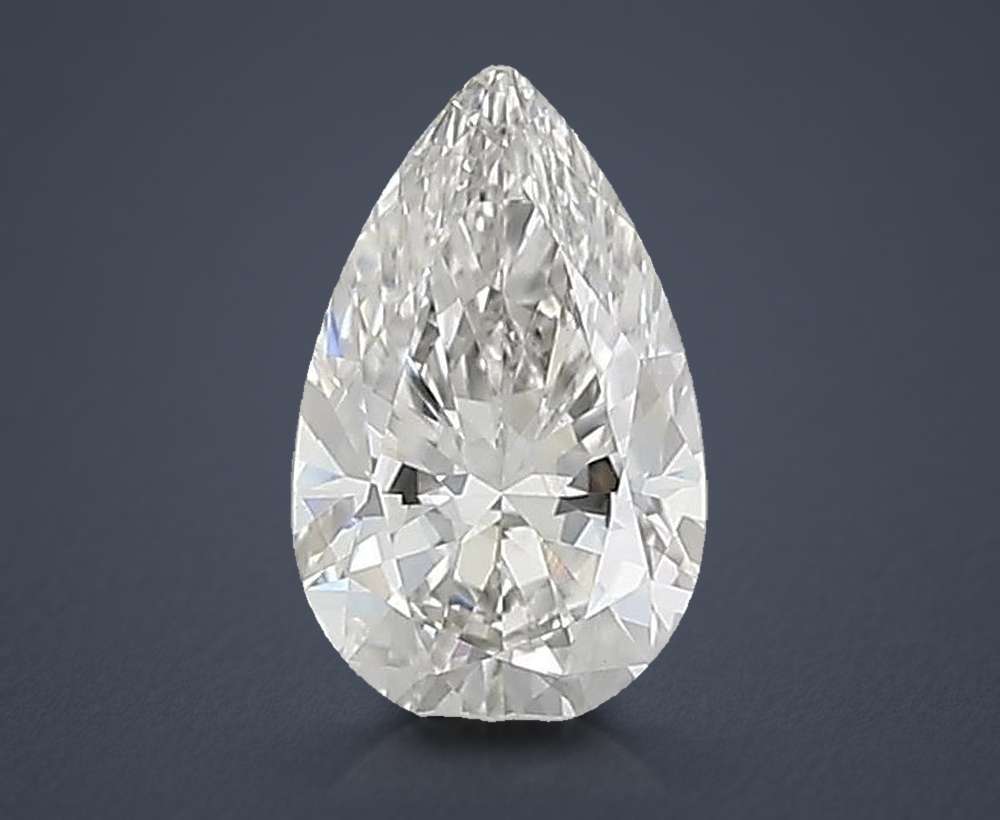 0.51 Carat Pear Lab Diamond