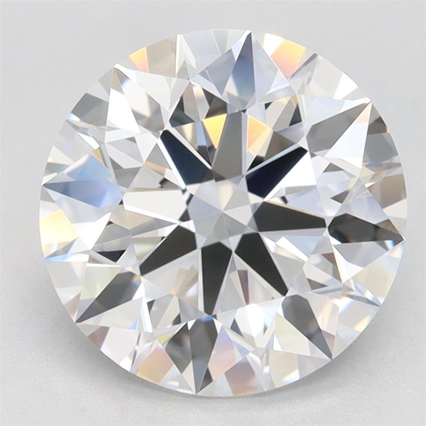 2.89ct D VVS1 Rare Carat Ideal Cut Round Lab Grown Diamond