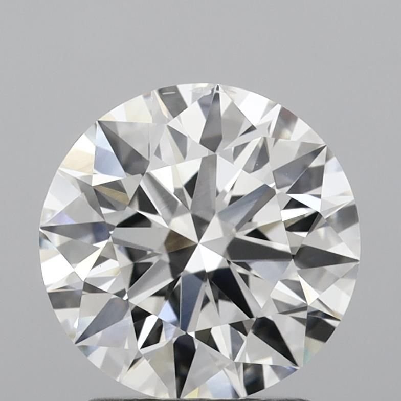 1.68ct F VS2 Rare Carat Ideal Cut Round Lab Grown Diamond