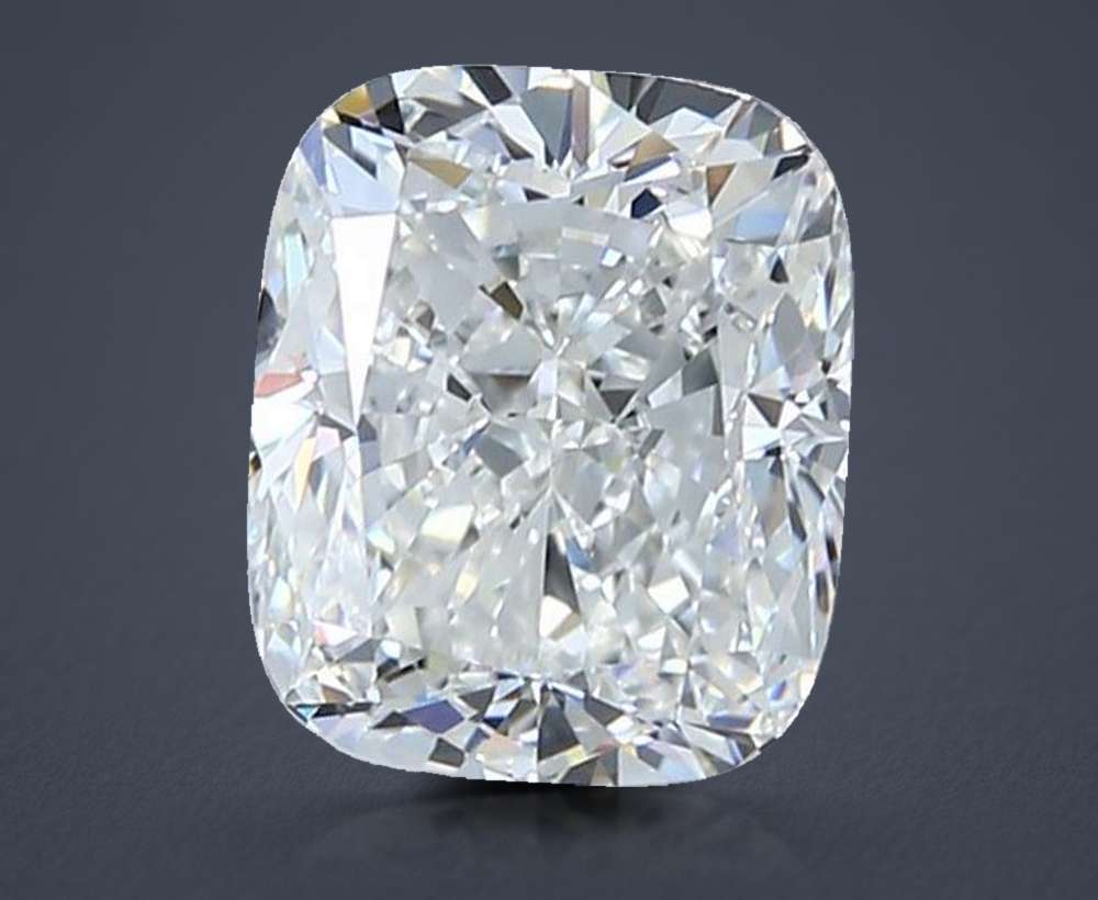 2.50 Carat Cushion Natural Diamond