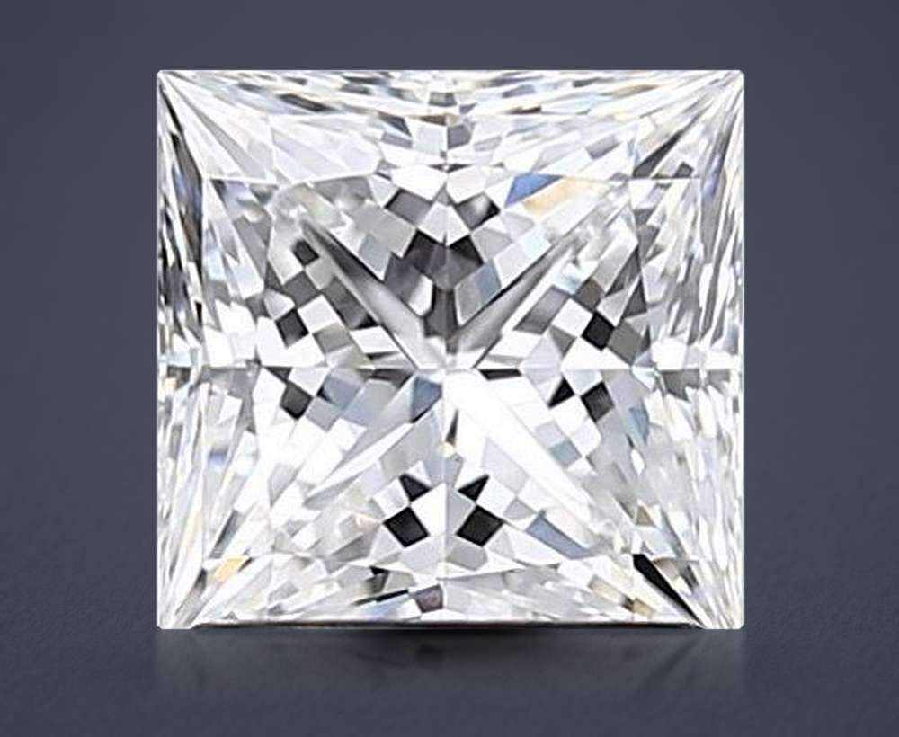 1.61 Carat Princess Lab Diamond