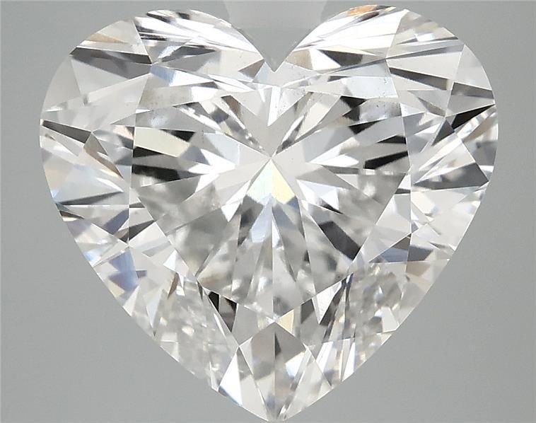 5.83ct F VS2 Excellent Cut Heart Lab Grown Diamond