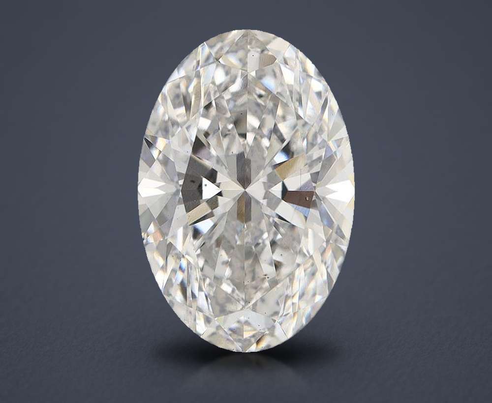 7.06 Carat Oval Lab Diamond