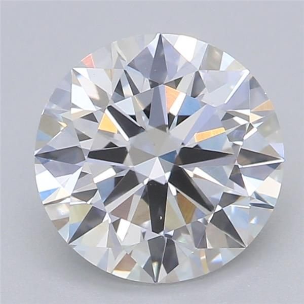 1.25ct D VVS2 Excellent Cut Round Lab Grown Diamond