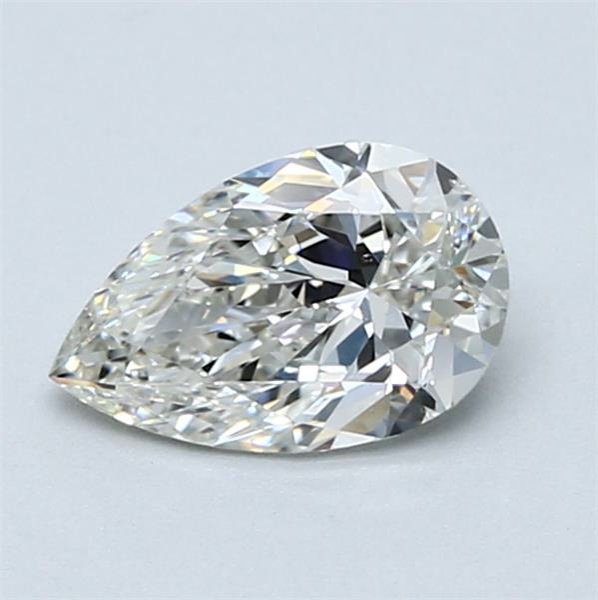 1.01ct H SI1 Rare Carat Ideal Cut Pear Diamond