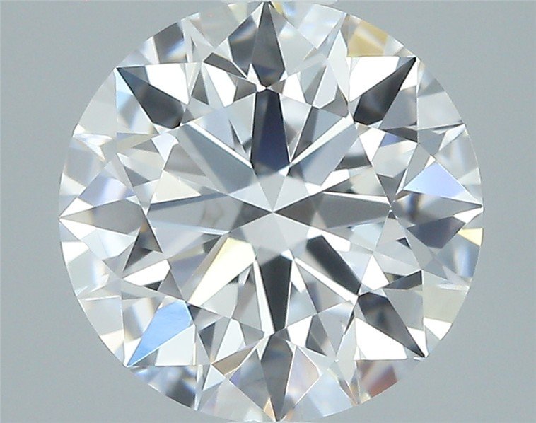 1.32ct D FL Rare Carat Ideal Cut Round Diamond