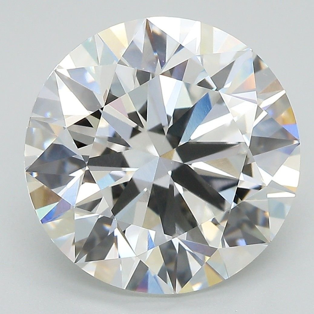 8.02ct E VVS2 Rare Carat Ideal Cut Round Lab Grown Diamond