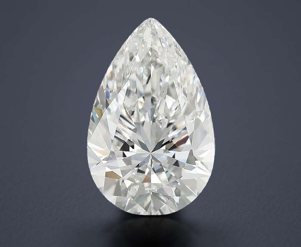 2.74 Carat Pear Lab Diamond