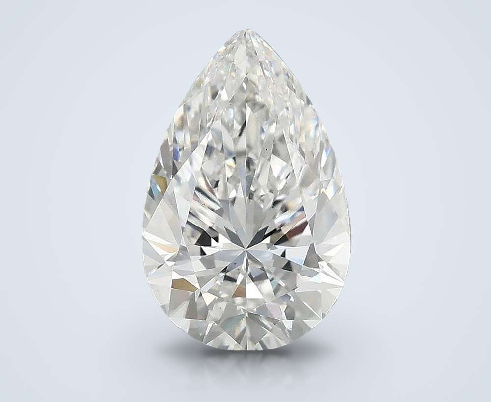 2.74 Carat Pear Lab Diamond