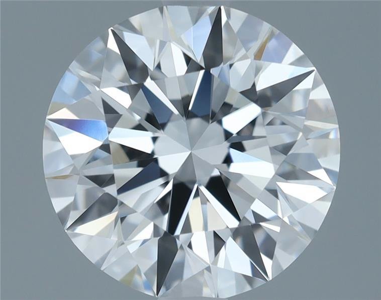 1.93ct D FL Rare Carat Ideal Cut Round Diamond