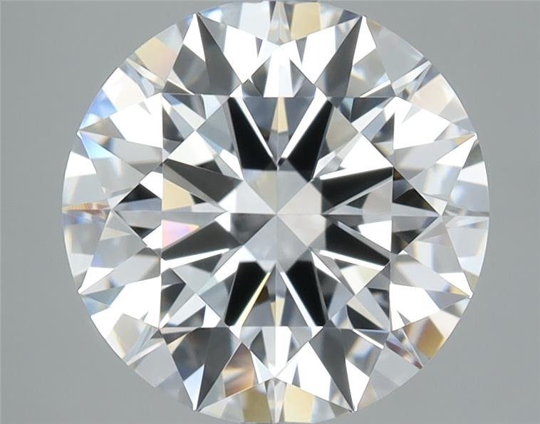 2.01ct D FL Rare Carat Ideal Cut Round Diamond