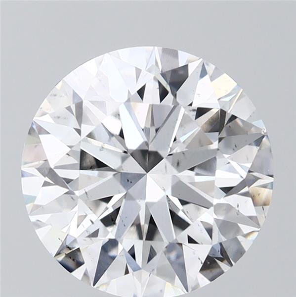 2.18ct F SI1 Rare Carat Ideal Cut Round Lab Grown Diamond