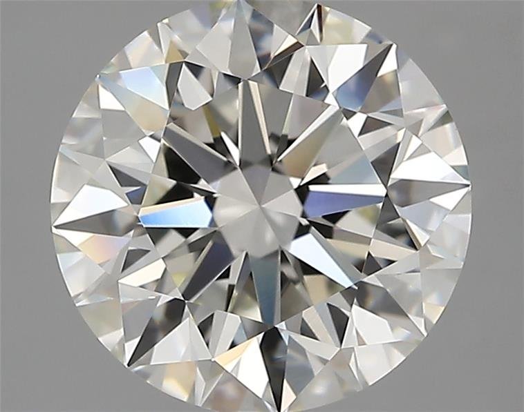 3.30ct J VVS2 Rare Carat Ideal Cut Round Diamond