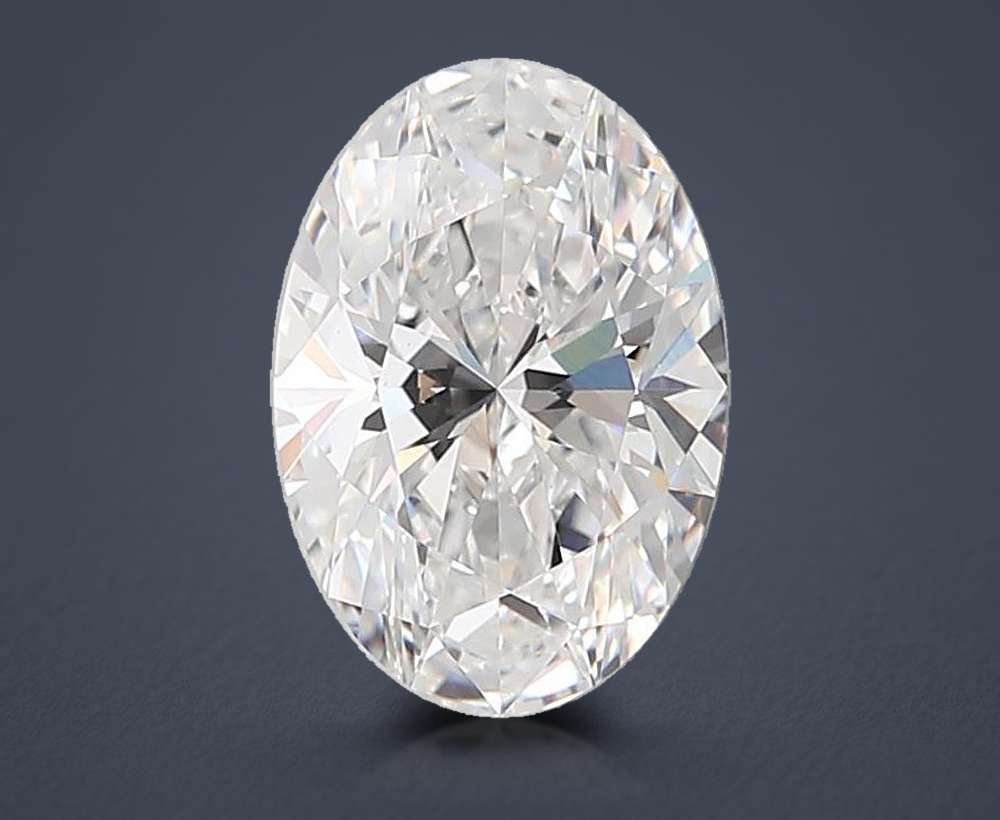 4.00 Carat Oval Lab Diamond
