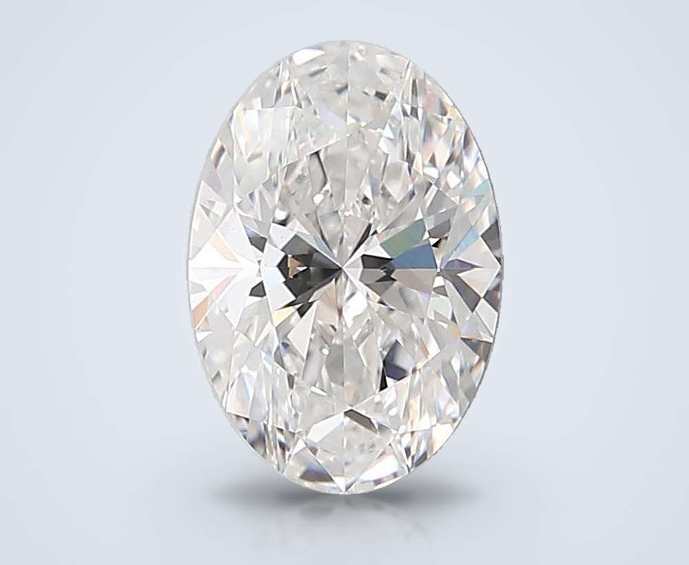 4.00 Carat Oval Lab Diamond