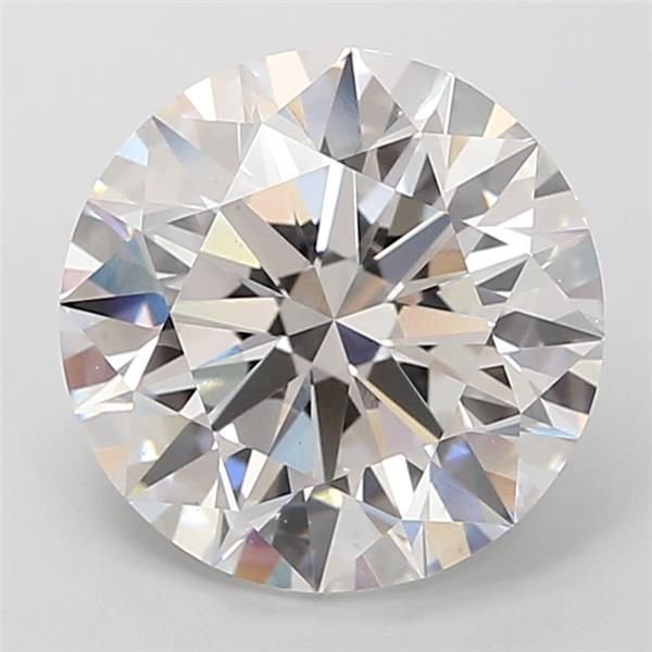 4.28ct E VS1 Rare Carat Ideal Cut Round Lab Grown Diamond