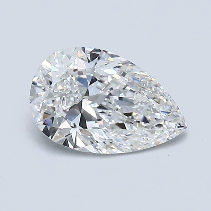 0.70ct E VVS2 Rare Carat Ideal Cut Pear Diamond