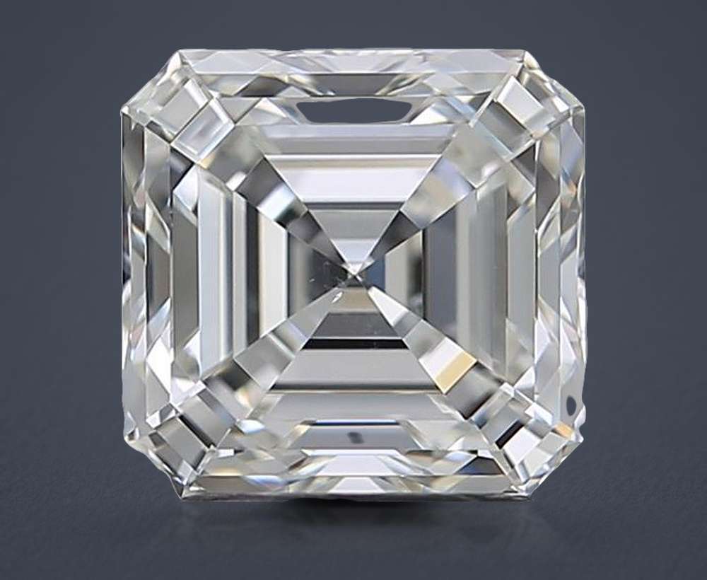 1.91 Carat Asscher Natural Diamond