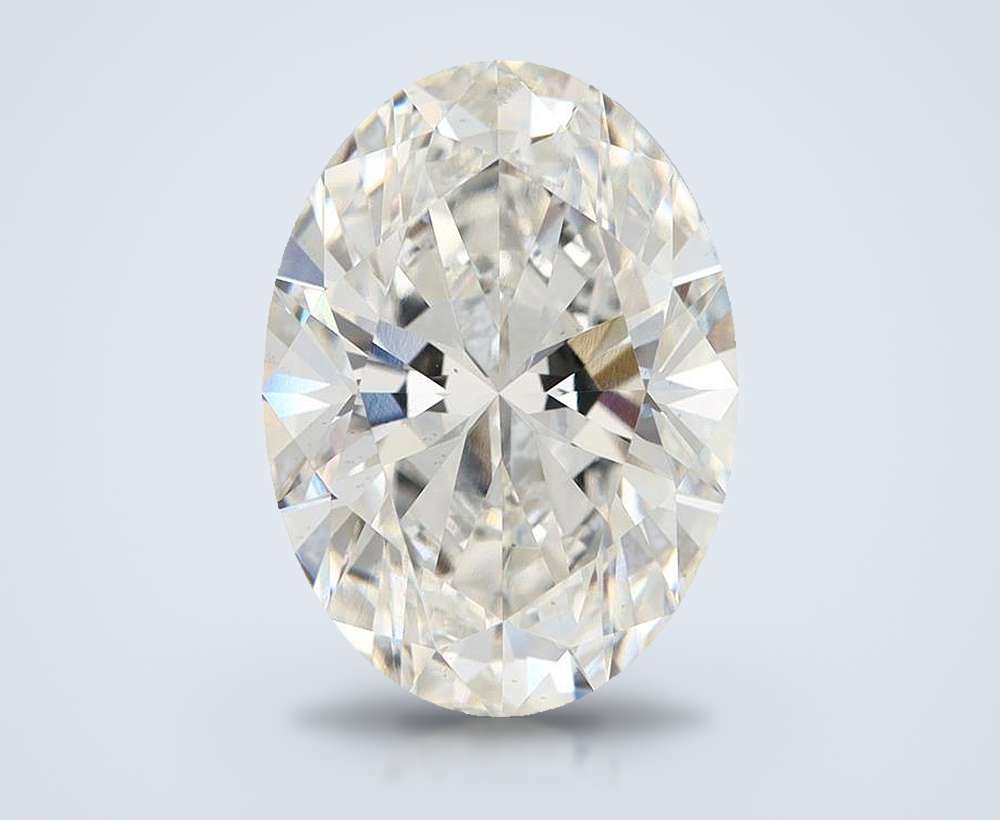 5.70 Carat Oval Lab Diamond