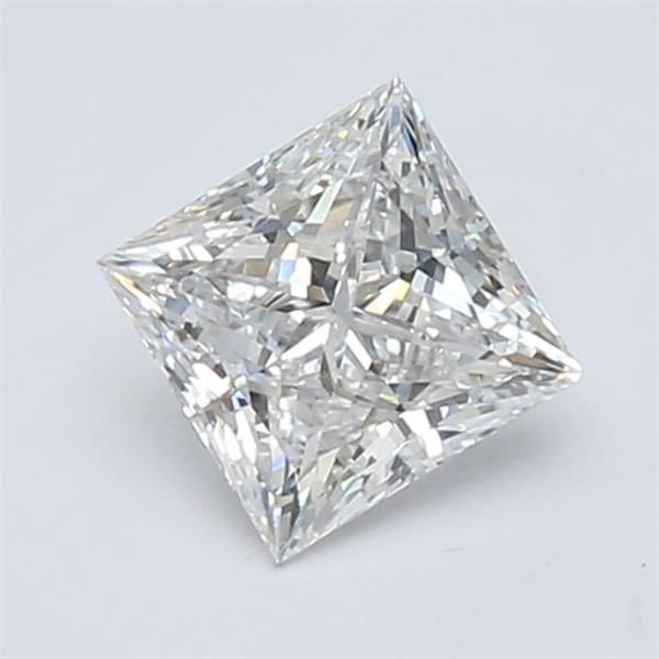 0.93ct D VVS2 Rare Carat Ideal Cut Princess Lab Grown Diamond
