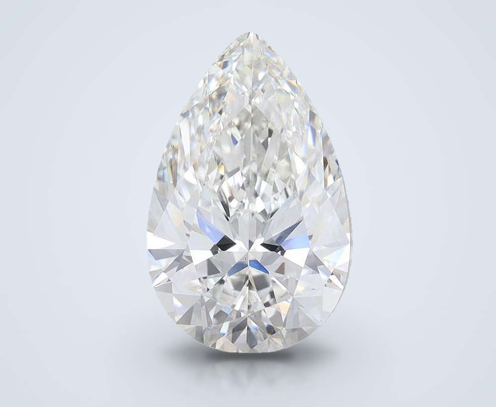 4.78 Carat Pear Lab Diamond