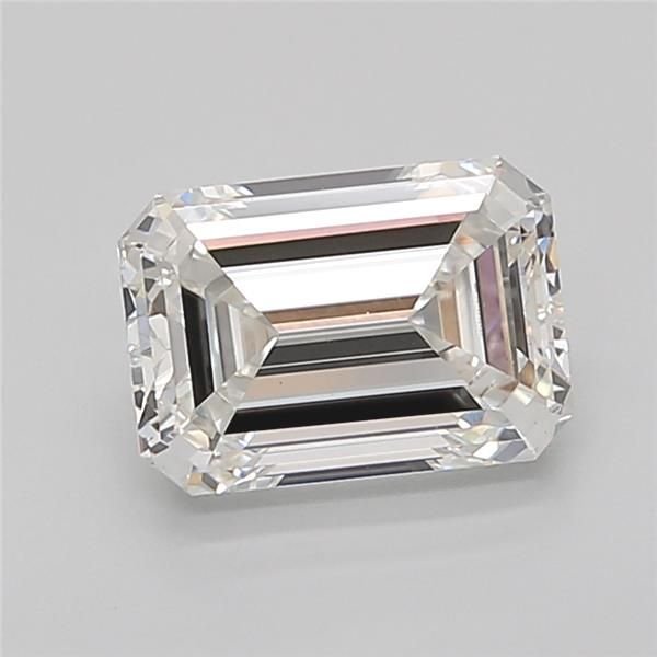 2.05ct G VS1 Excellent Cut Emerald Lab Grown Diamond