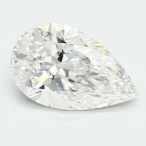 0.99ct D VS1 Rare Carat Ideal Cut Pear Lab Grown Diamond