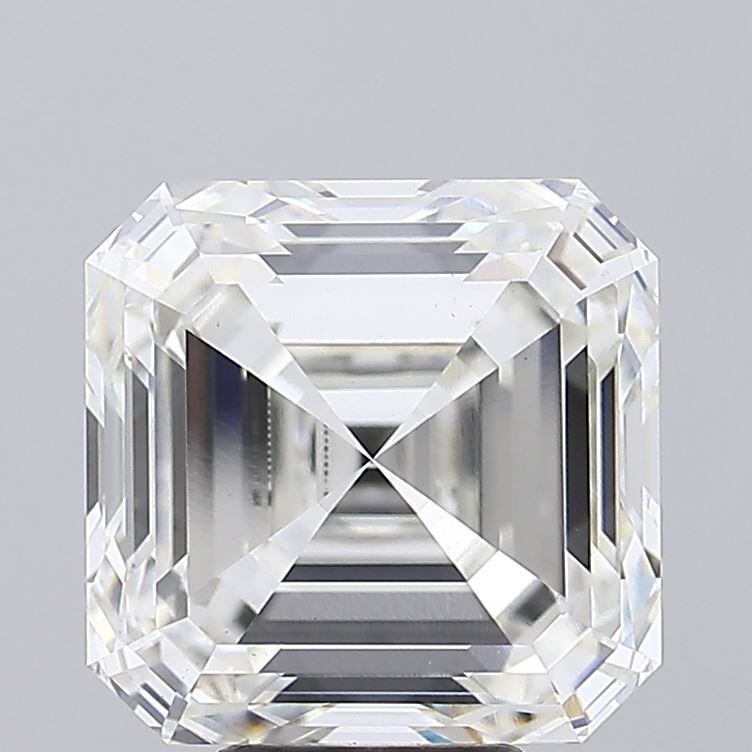 8.02ct G VS1 Rare Carat Ideal Cut Asscher Lab Grown Diamond