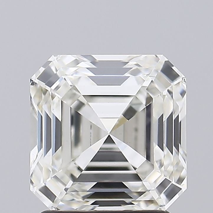 2.13ct H VS1 Rare Carat Ideal Cut Asscher Lab Grown Diamond