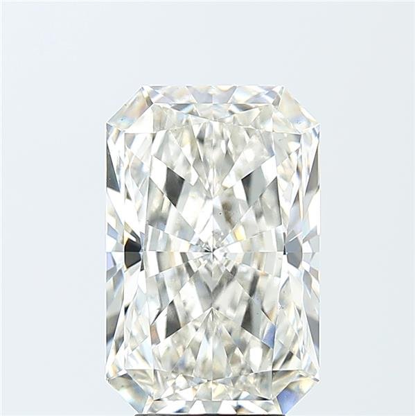 5.10ct H VS2 Rare Carat Ideal Cut Radiant Lab Grown Diamond