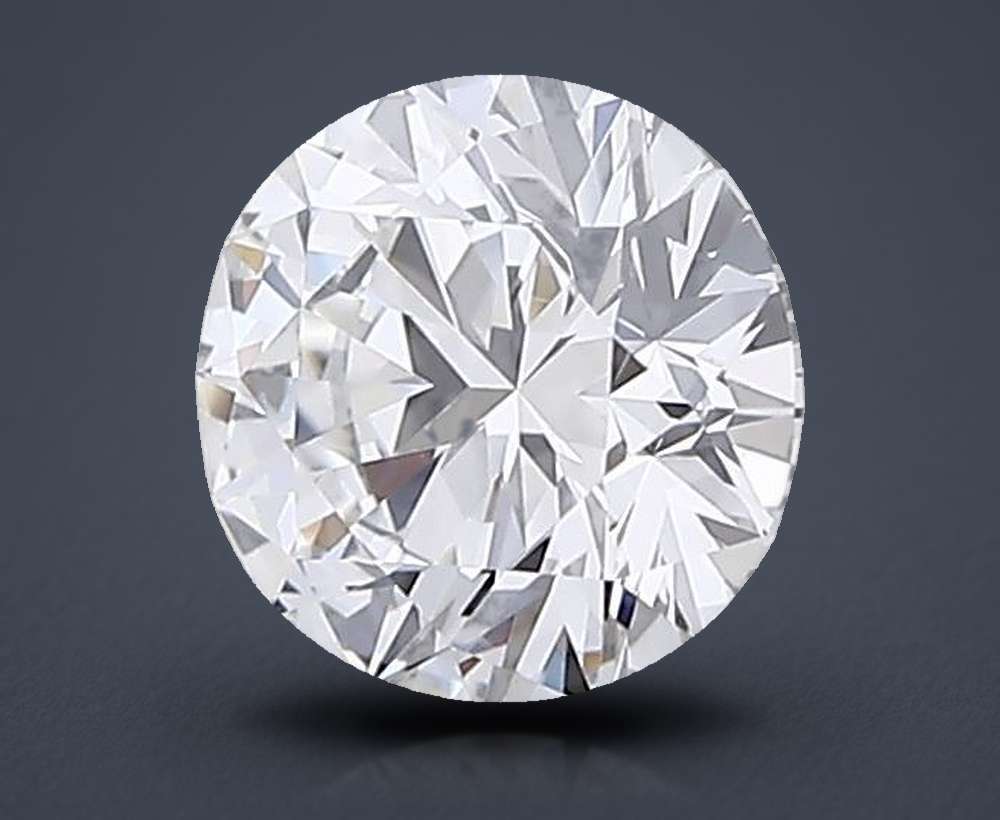 0.53 Carat Round Lab Diamond