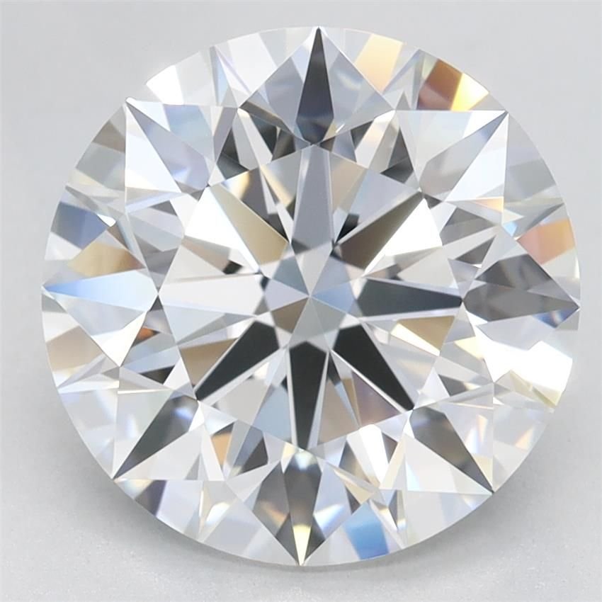 3.74 Carat Round Lab Diamond