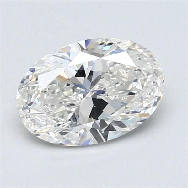 0.90ct G SI1 Rare Carat Ideal Cut Oval Diamond