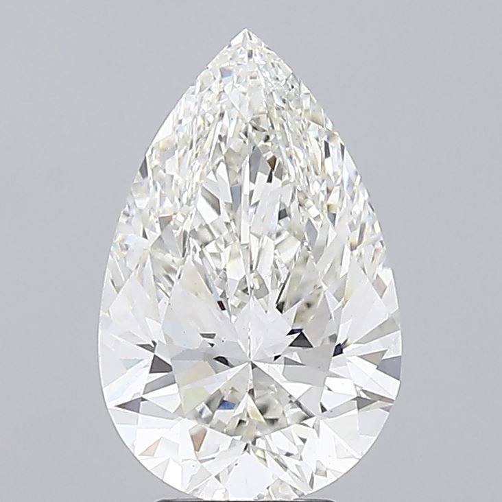 5.08 Carat Pear Lab Diamond